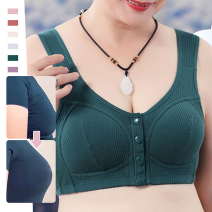 Women’s Front Snap Closure Adaptive Seamless Bra